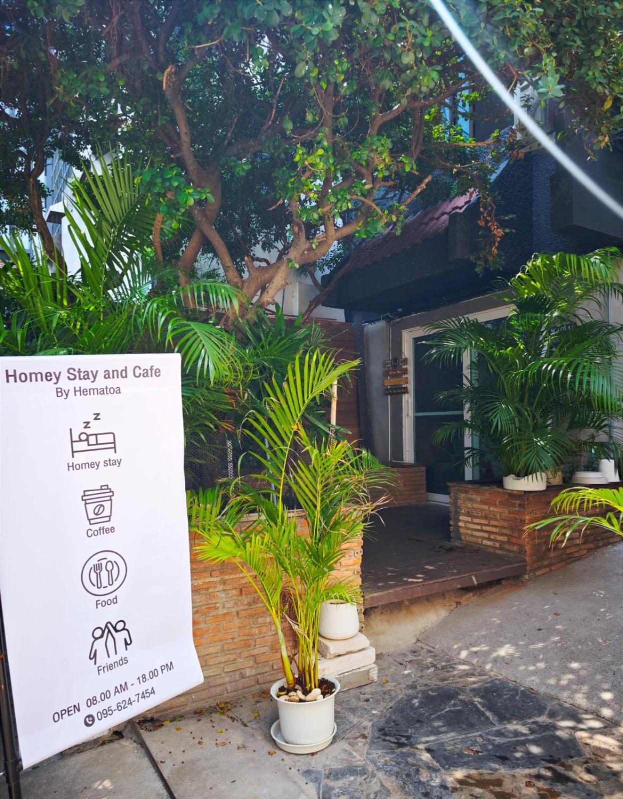 Homey Stay And Cafe By Hematoa Bangkok Exterior foto